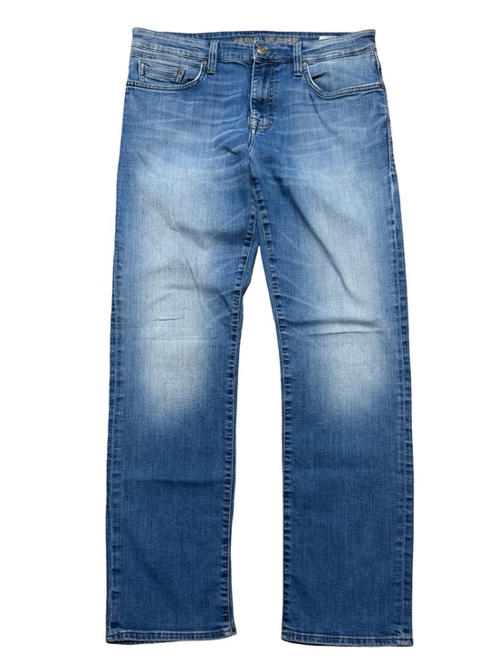 Mavi Other - Mens Mavi Jeans Myles Straight Leg Medium Wash Blue Denim Size 33x32